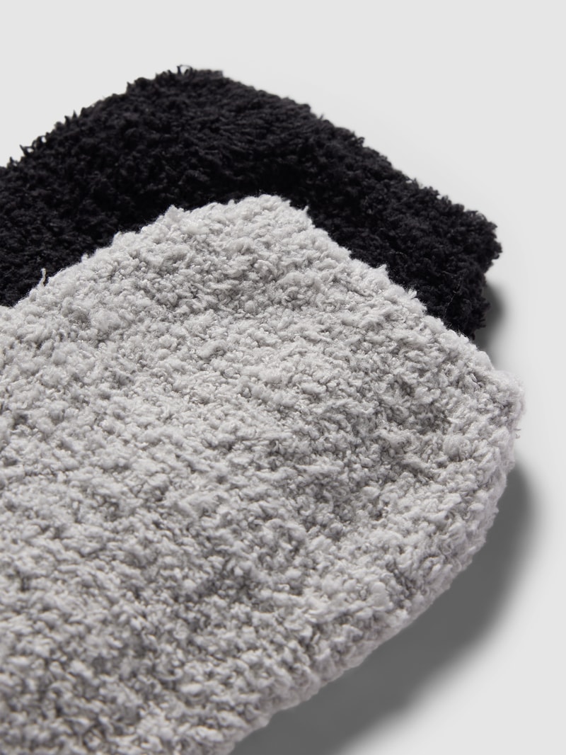 Socken mit Strukturmuster in schwarz