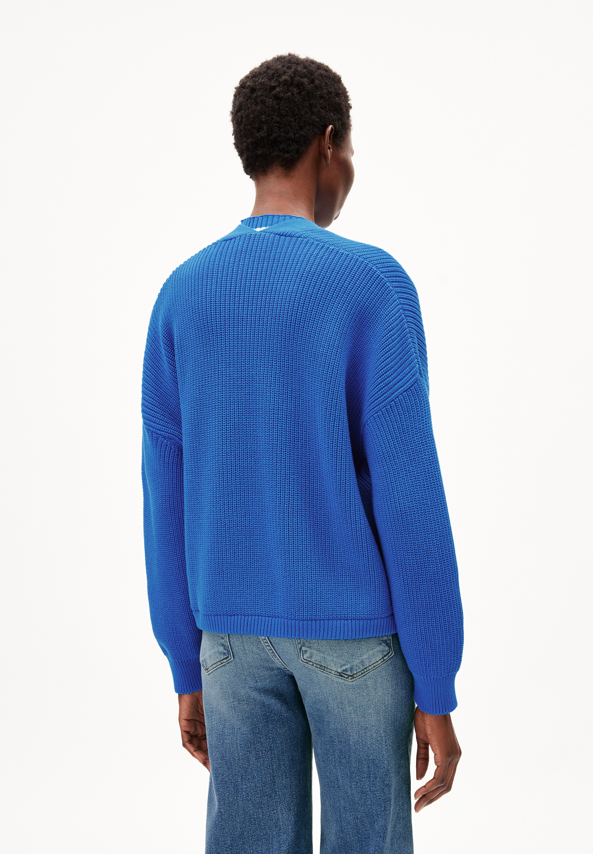 Cardigan Oversized Fit aus Bio-Baumwolle
