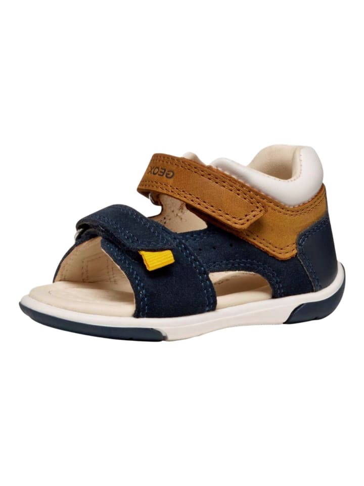 Geox Sandalen in Blau/Braun günstig kaufen