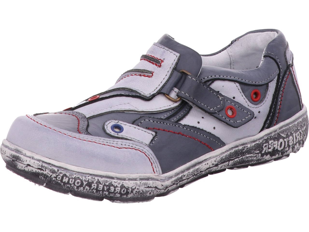 DIVERSE Sportliche Slipper blau