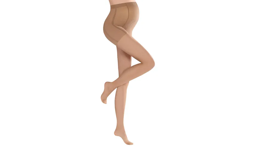 KUNERT Damen Umstands-Feinstrumpfhose Mommy 20 DEN cashmere