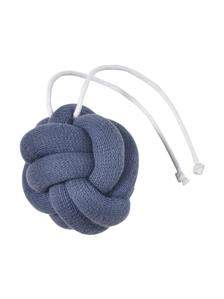 nordic coast company  Baby Gym Spielzeug Knoten Blau | Grau | Curry - 3er Set günstig kaufen onesize
