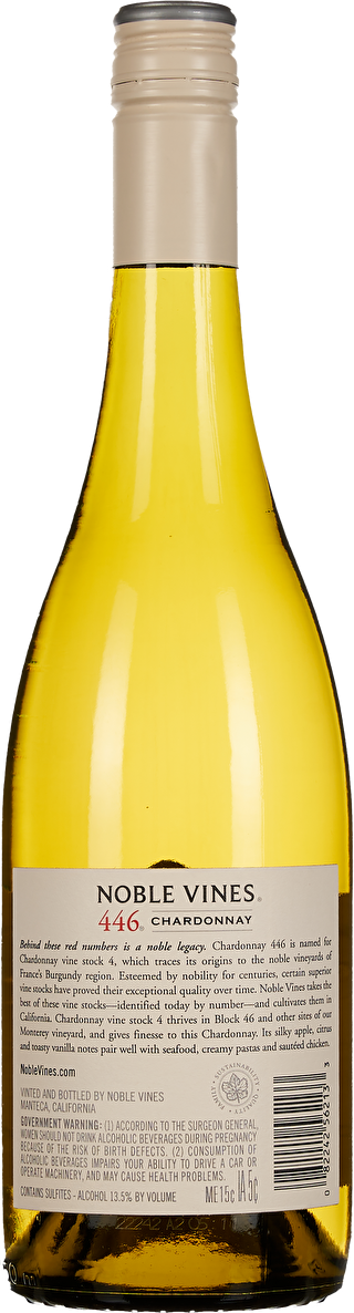 Noble Vines Collection 446 Chardonnay Monterey 2021