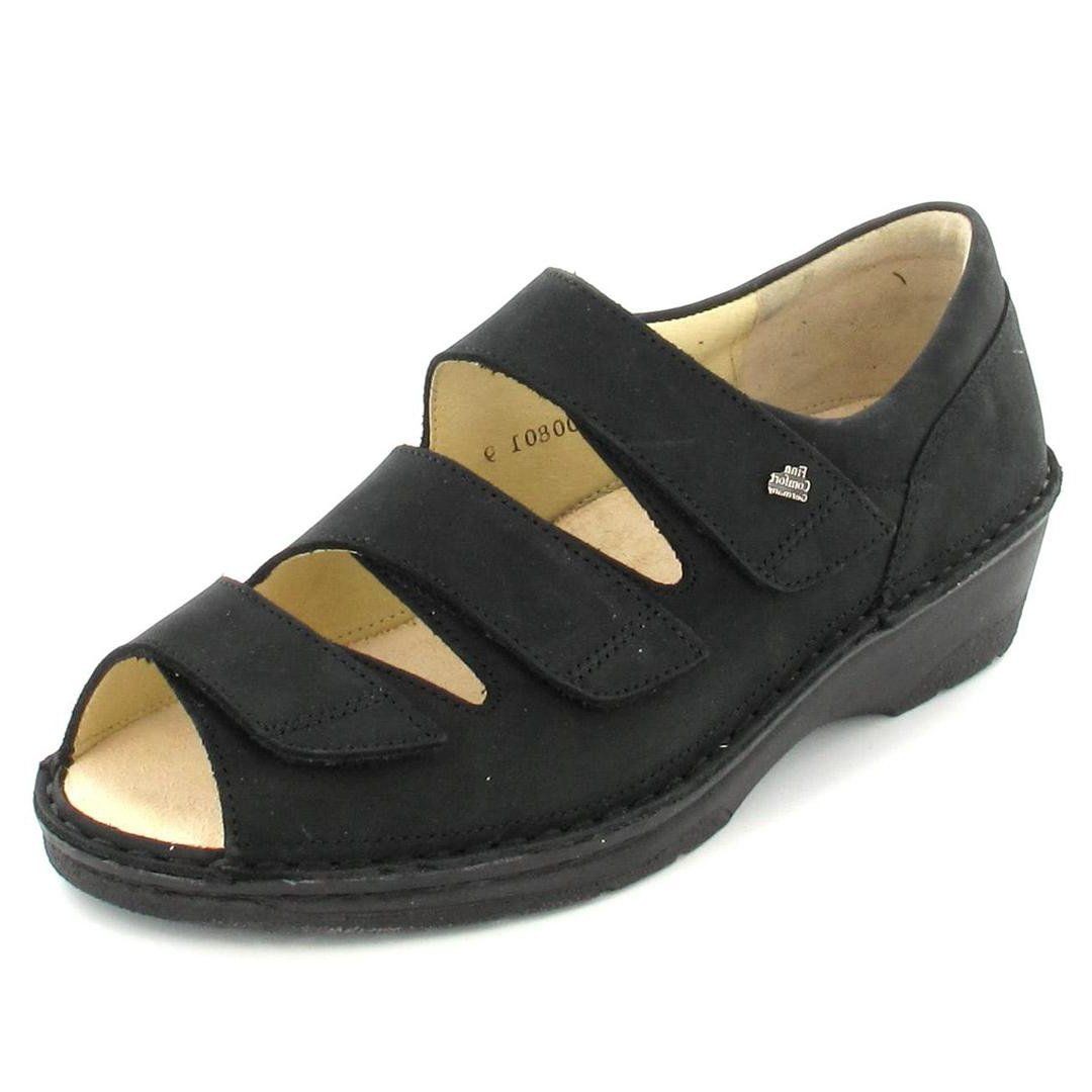FINN COMFORT Komfort Sandalen schwarz Ischia