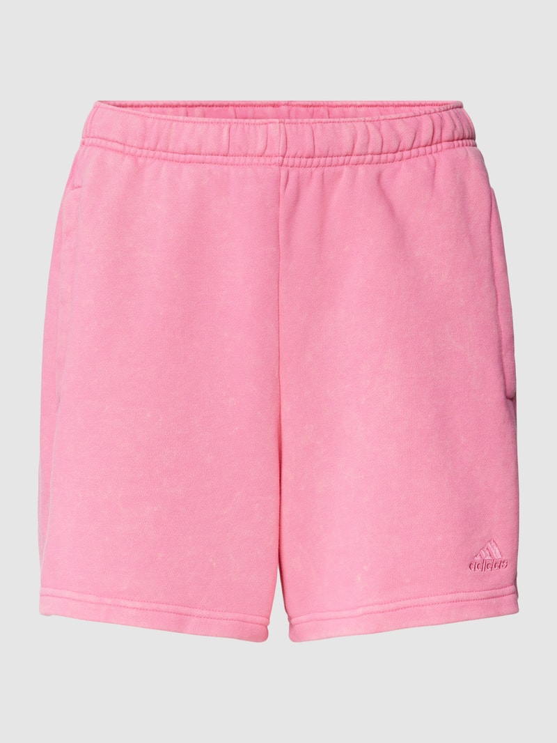 Shorts mit Label-Detail in pink