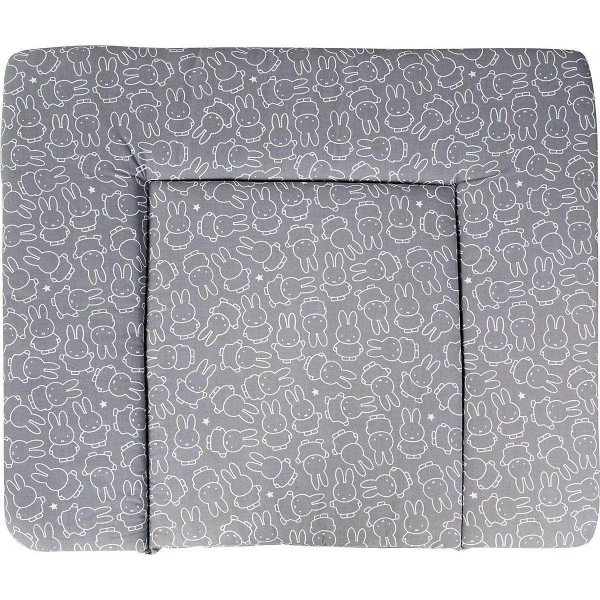 Wickelauflage soft Miffy grau