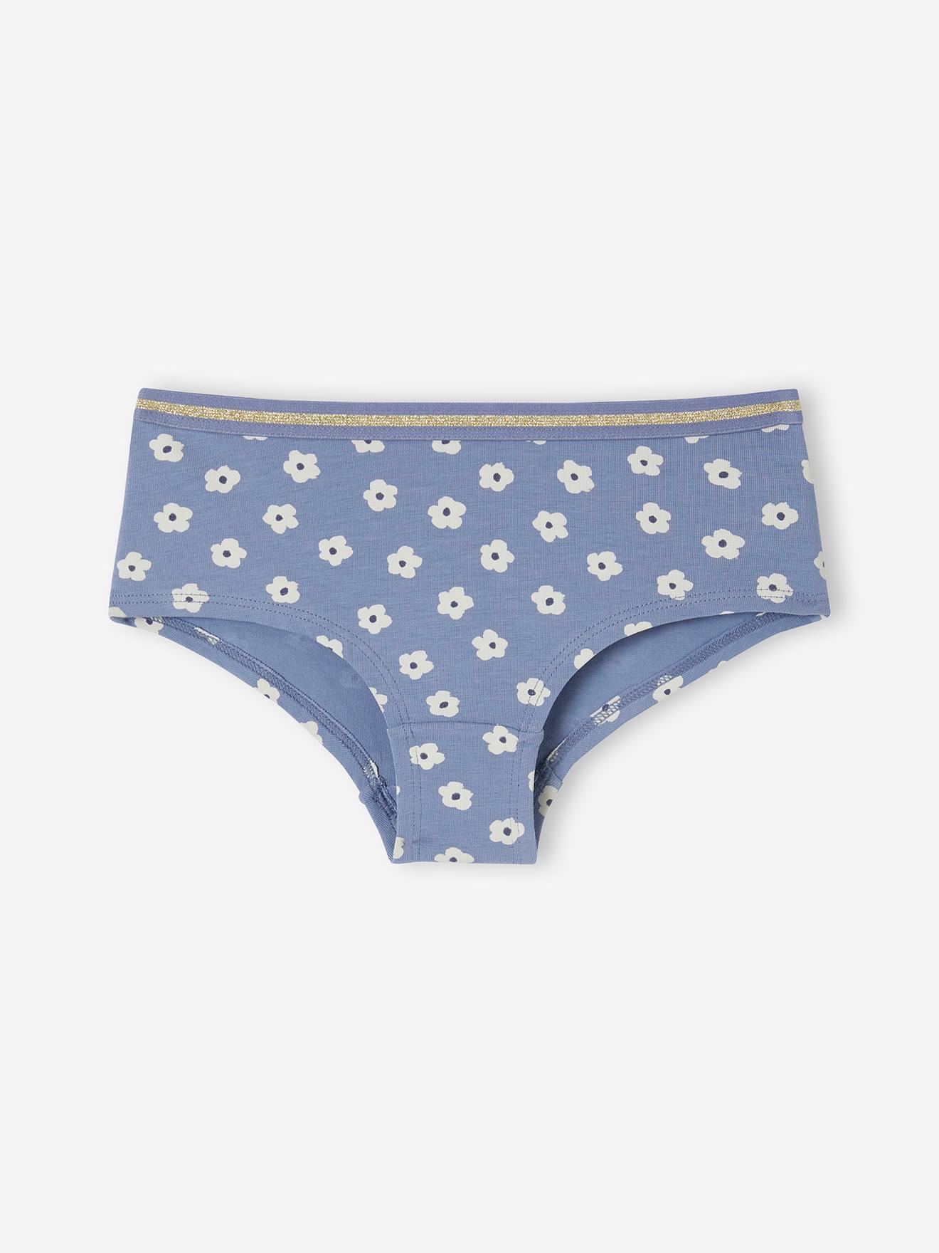 Vertbaudet 7er-Pack Mädchen Shortys mit Bio-Baumwolle - rosa