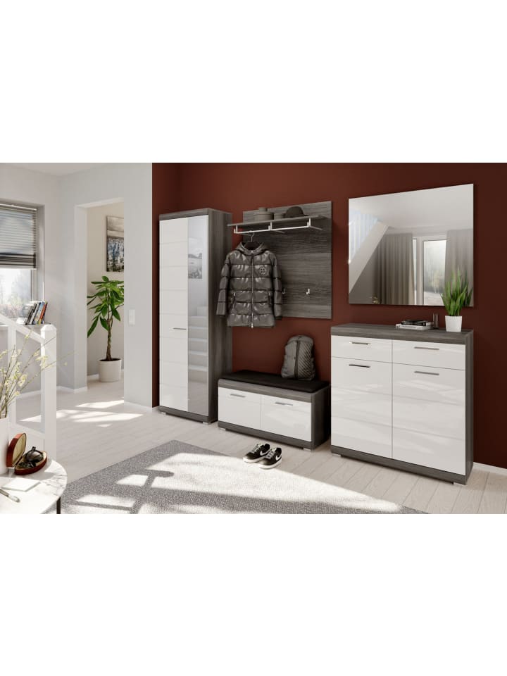 ebuy24 Garderobenaufstellung Scout Grau 272 x 40 cm günstig kaufen onesize