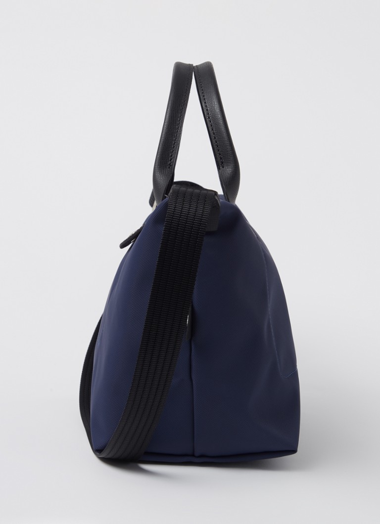 Longchamp Le Pliage Energy käsilaukku S, valmistettu kankaasta, nahkayksityiskohdilla