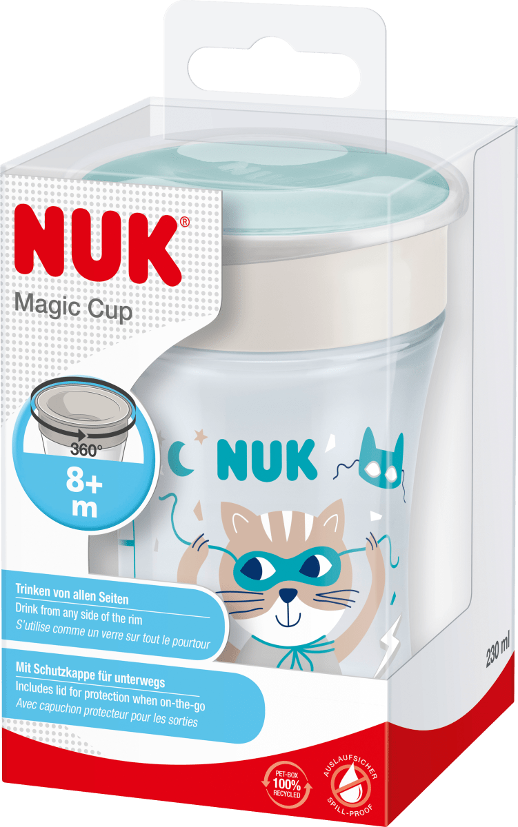 Trinklernbecher Evolution Magic Cup türkis, 230 ml, 1 St