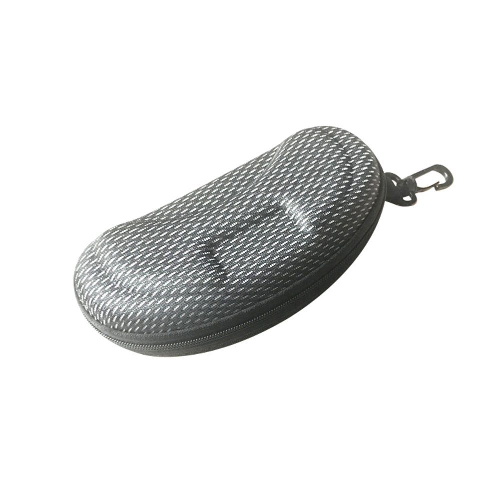 fulaide Brillenetui 1 Stück Reißverschluss Brillenetui,Tragbare Brillen Schutztasche, Bruchfest, tragbar, Aufbewahrungsbox