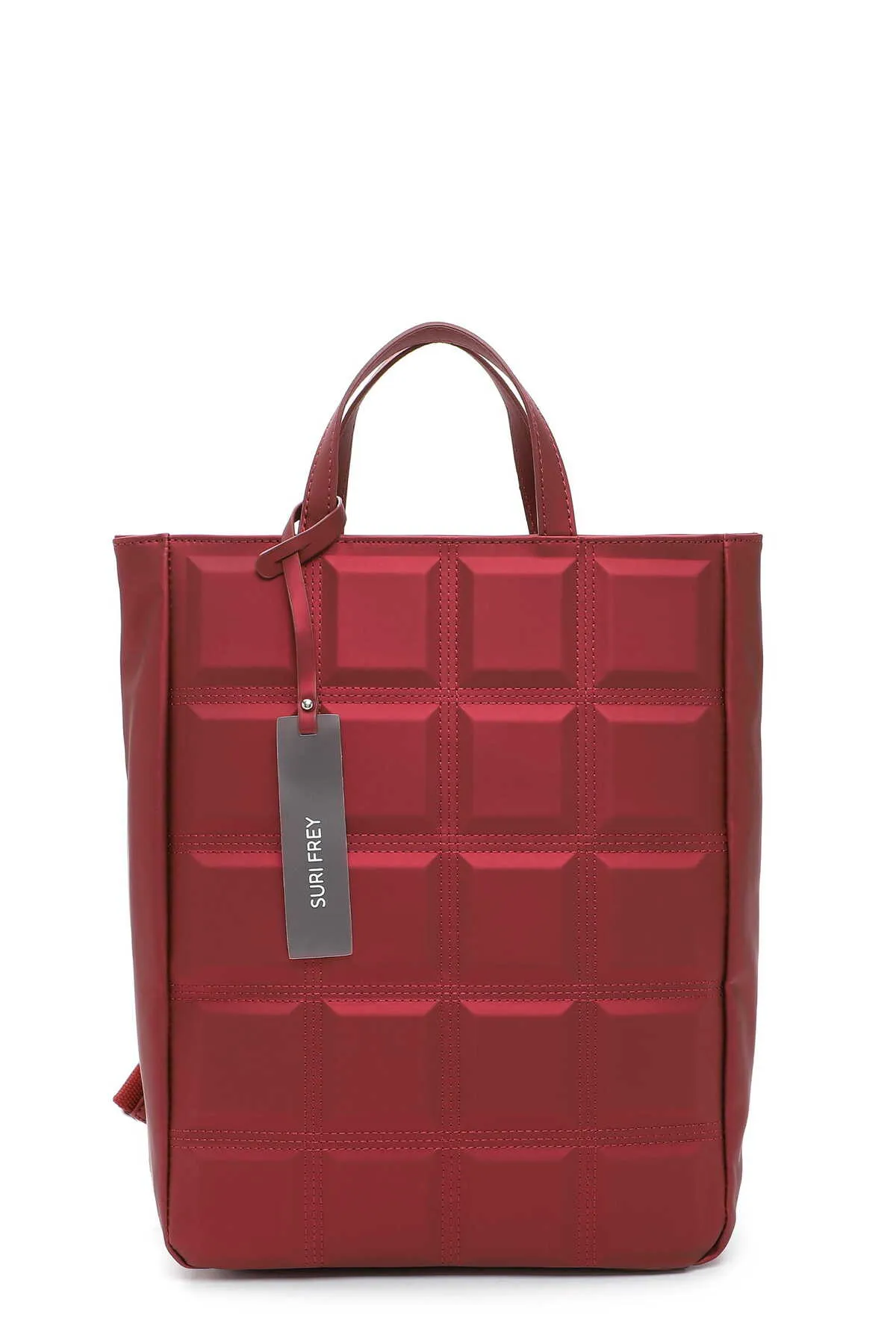 SURI FREY  Rucksack - Rot - Unifarben