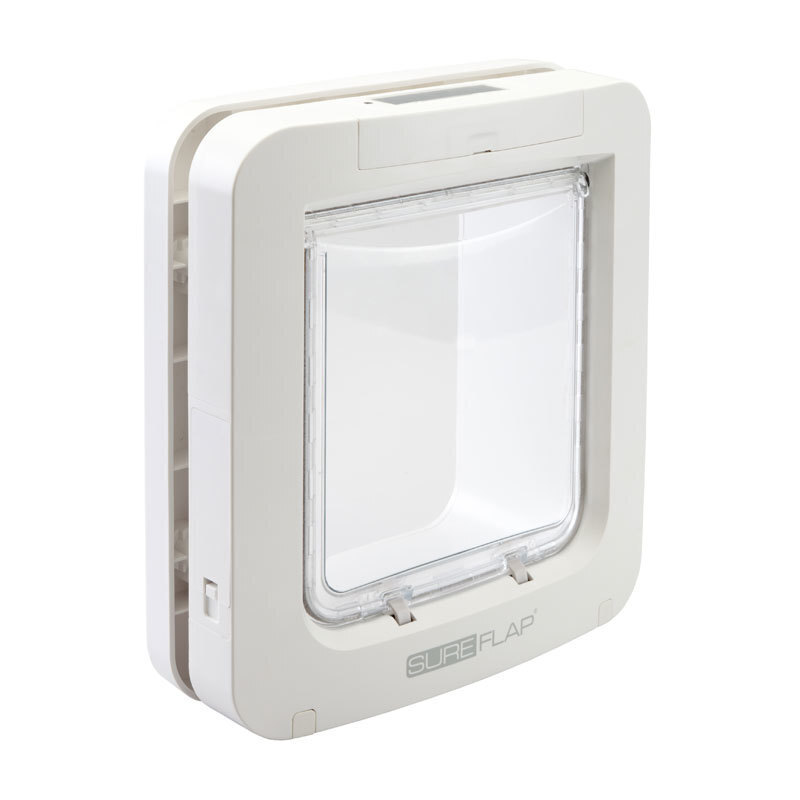 SureFlap Klappen & Türen SureFlap Sure Flap Mikrochipgesteuerte Haustierklappe weiß