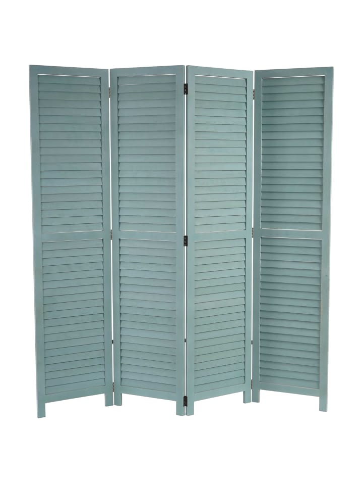 MCW Paravant C30 im Shabby-Look, Grün günstig kaufen onesize