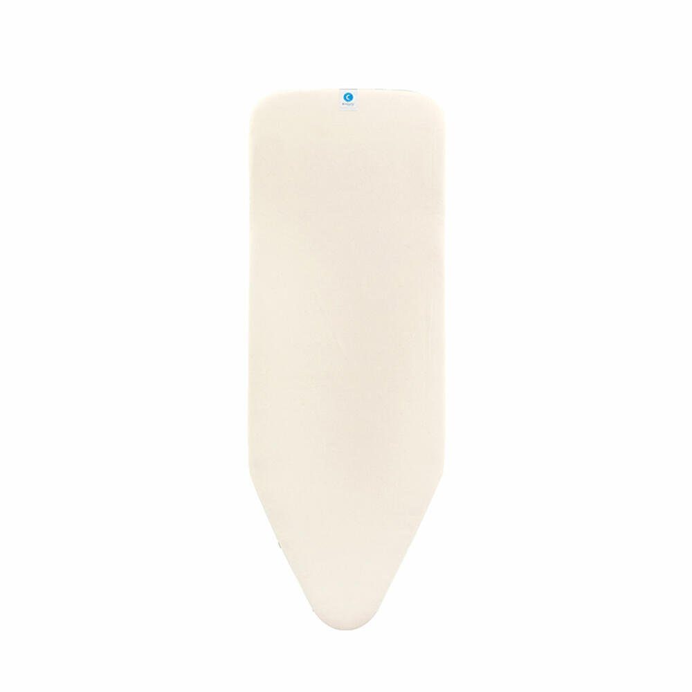 Brabantia Bügelbrettbezug Baumwollbezug mit Schaumstoff + Filz, 124 x 45 cm