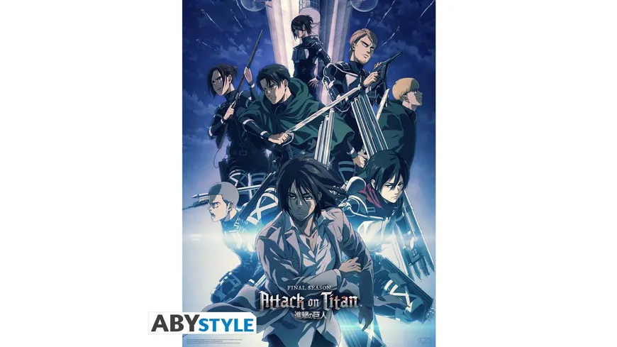 ATTACK ON TITAN 2 CHIBI POSTER