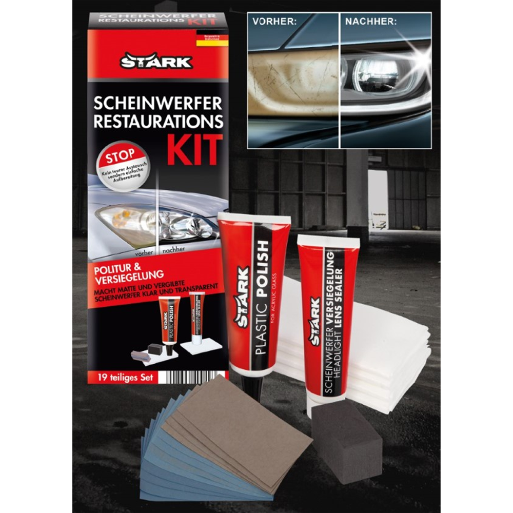 Stark Scheinwerfer-Restaurationskit