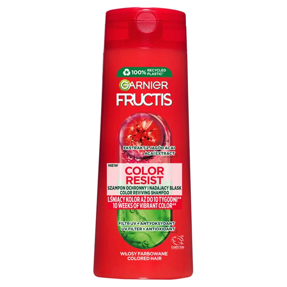 „Fructis“ spalvotiems plaukams atsparus šampūnas