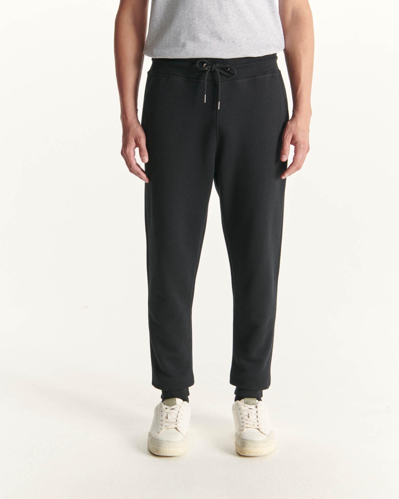 Jogpant homme en coton biologique Noir Santiago