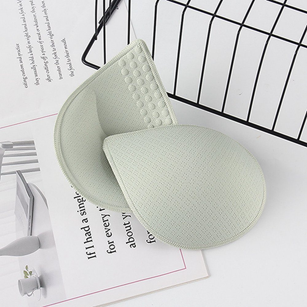 Ronner UG BH-Einlagen Bohnen BH Pads 4 Paar abnehmbare Sport BHs oder Bikinioberteile (Komfort und Selbstvertrauen), Austauschbar und verstellbar