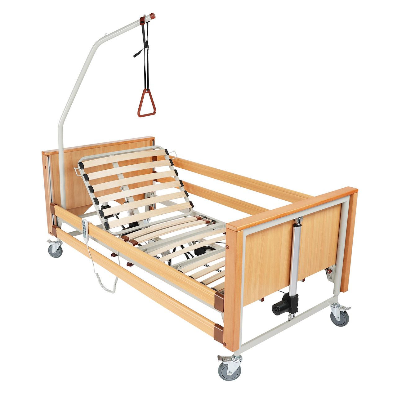 ANTAR REHABILITATIONSBETT Pflegebett Elektrisches Krankenbett mit freiliegenden Aktuatoren