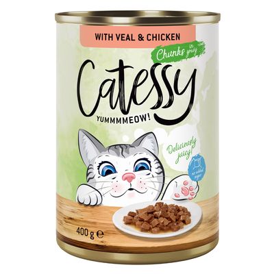 Sparpaket Catessy Häppchen in Sauce oder Gelee 48 x 400 g