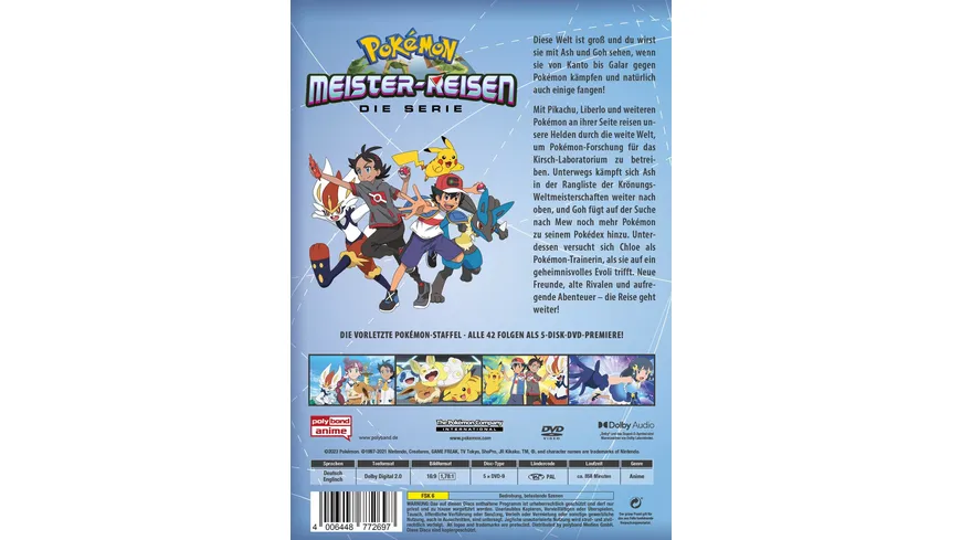 Pokémon Meister-Reisen - Die Serie: Staffel 24  [5 DVDs]