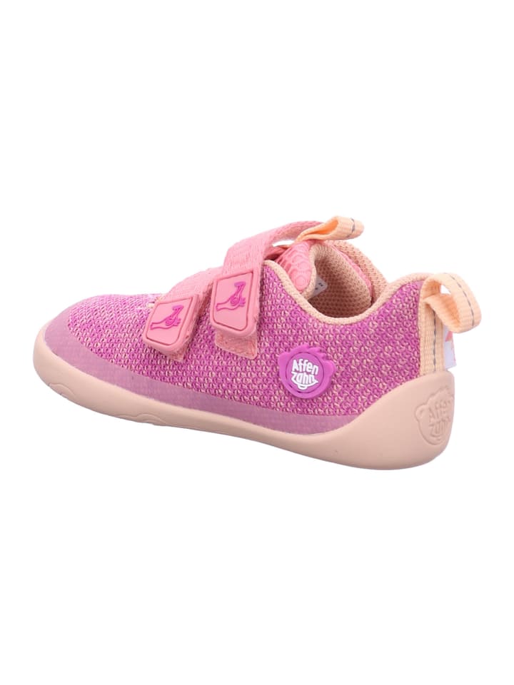 Affenzahn Mädchen Halbschuhe Halbschuh Knit Happy  Flamingo in Rot günstig kaufen