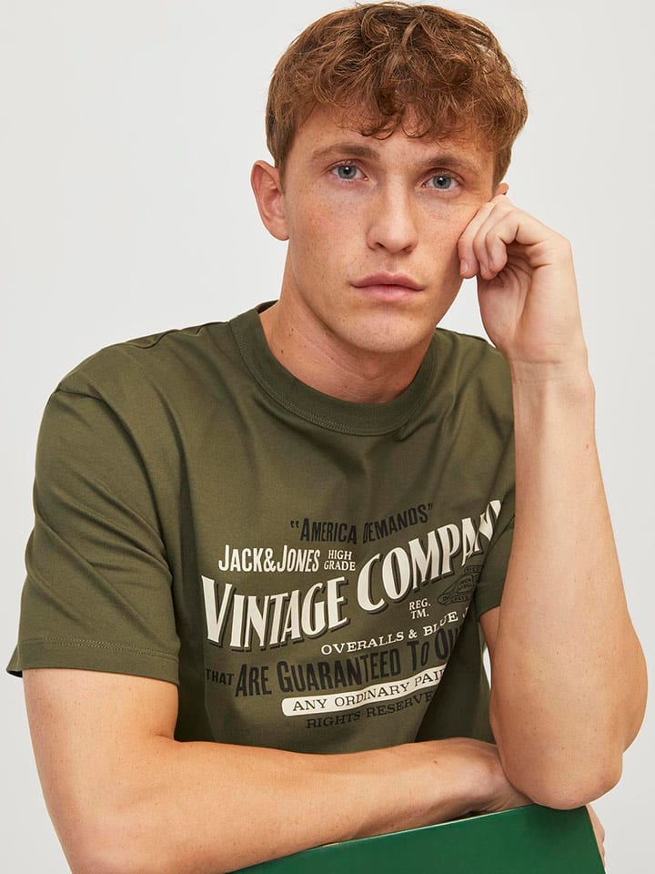 Jack & Jones Shirt in Khaki günstig kaufen
