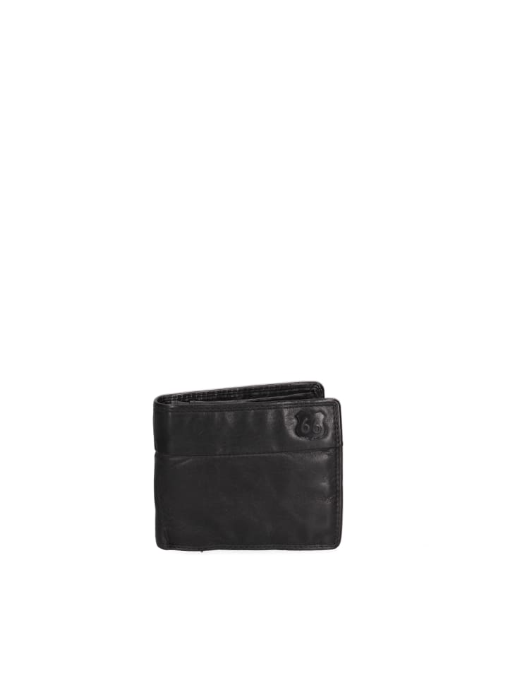 ROUTE 66 Feel the Freedom Geldbörse in BLACK günstig kaufen onesize