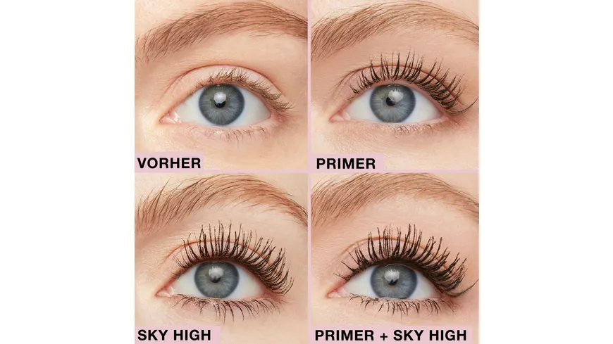 MAYBELLINE NEW YORK Lash Sensatonal Sky High Mascara Tinted Primer 6 ml 1 Soft Black - Sky High
