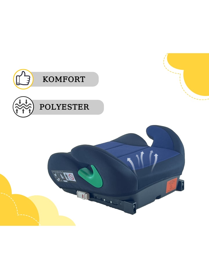 Yalion Kindersitzerhöhung ECE R129 Yalion in Dunkelblau - i-Size (6-10 Jahre) günstig kaufen onesize
