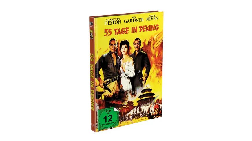55 TAGE IN PEKING - 2-Disc Mediabook - Cover B - Limited 500 Edition - Uncut  (Blu-ray + DVD)
