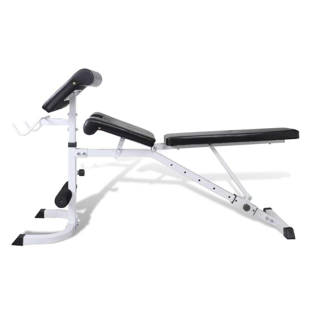 vidaXL Hantelbank Multibank Trainingsbank Hantelbank Fitness