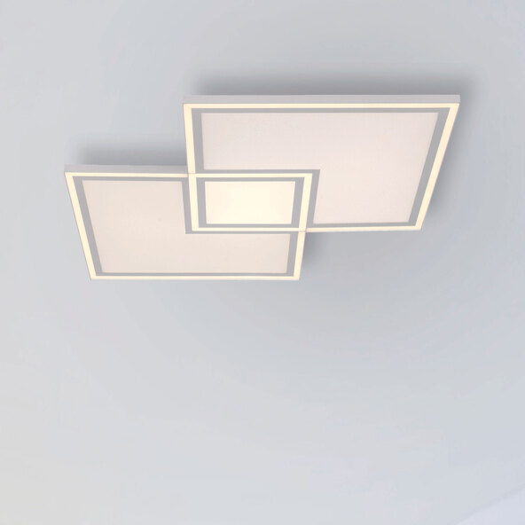 LED-Deckenleuchte Edging, 67,7 x 67,7 cm