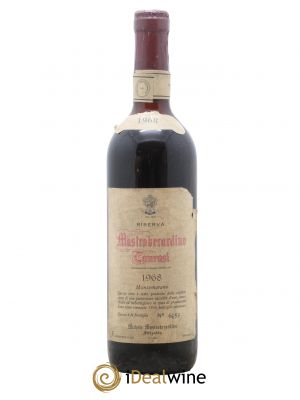Taurasi DOCG Riserva Mastroberardino 1968 - Lot de 1 Bouteille
