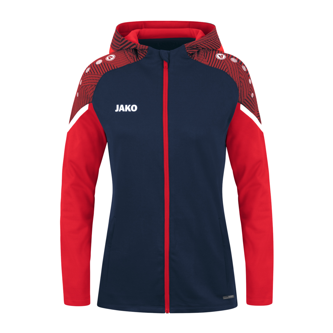 JAKO Performance Kapuzenjacke Damen Blau F909