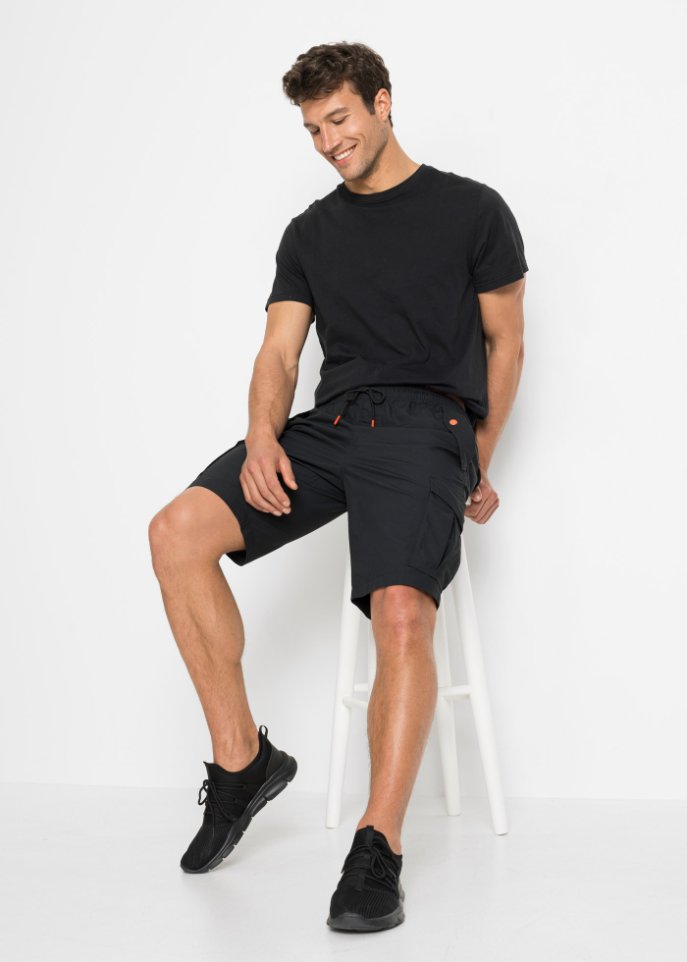 Schlupf-Cargo-Bermuda, Regular Fit
