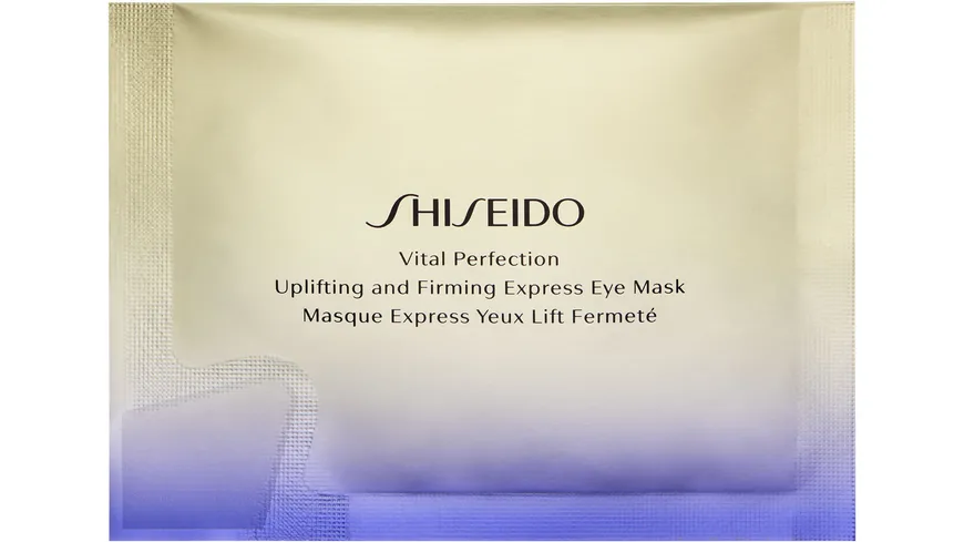 SHISEIDO Vital Perfection Uplifting and Firming Express Eye Mask 12 Sheets