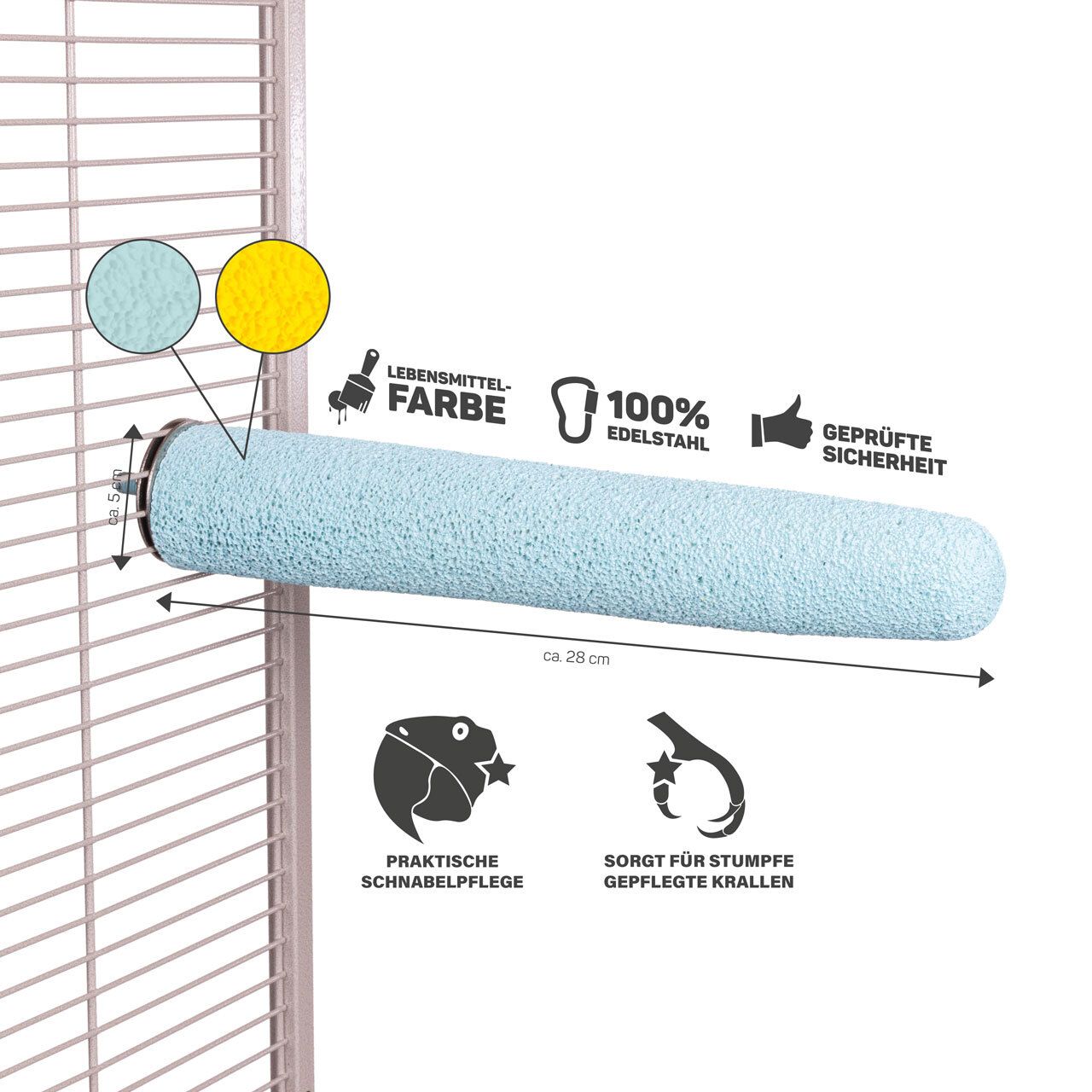 HappyBird Leitern & Schaukeln HappyBird Sitzstange Therapeutic Perch XL XL