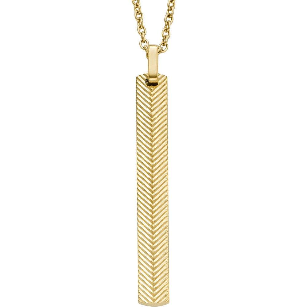 Fossil Chaînette Acier inoxydable collier