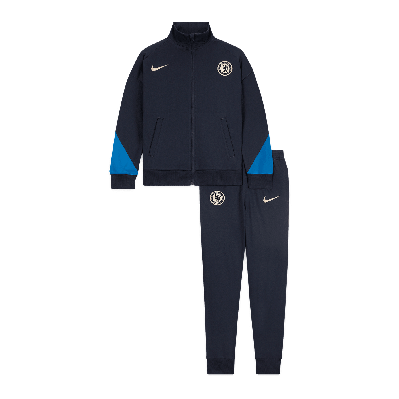 Nike FC Chelsea London Trainingsanzug Kids Blau F452