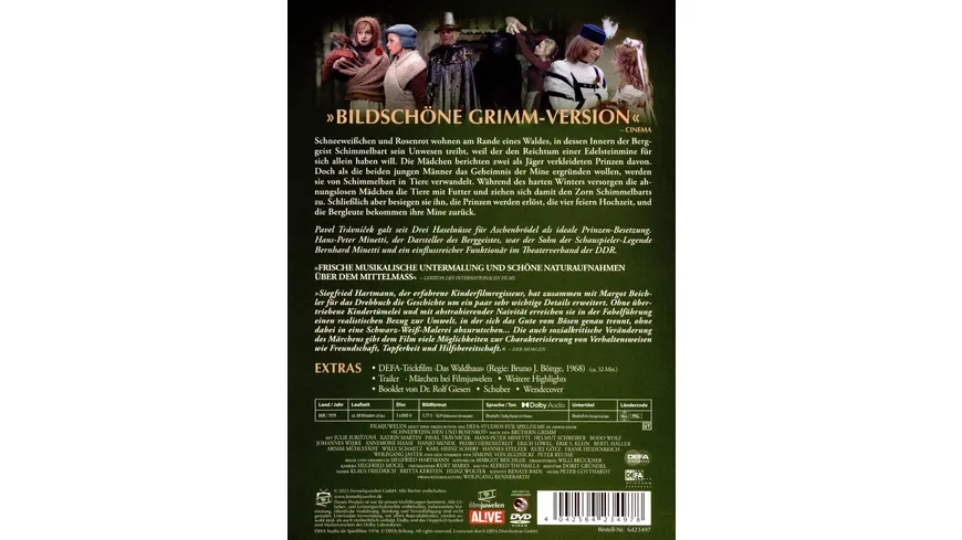 Schneeweißchen und Rosenrot (1979) (Filmjuwelen / DEFA-Märchen)
