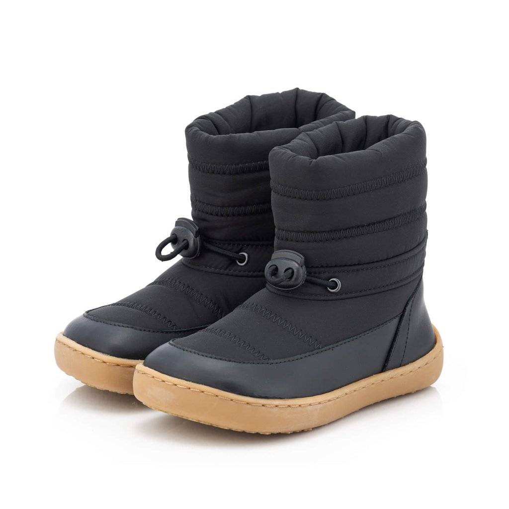 Shapen Frosty Mini Black Barfußschneestiefel