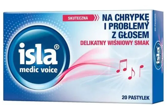 Isla Medic Voice, Παστίλιες