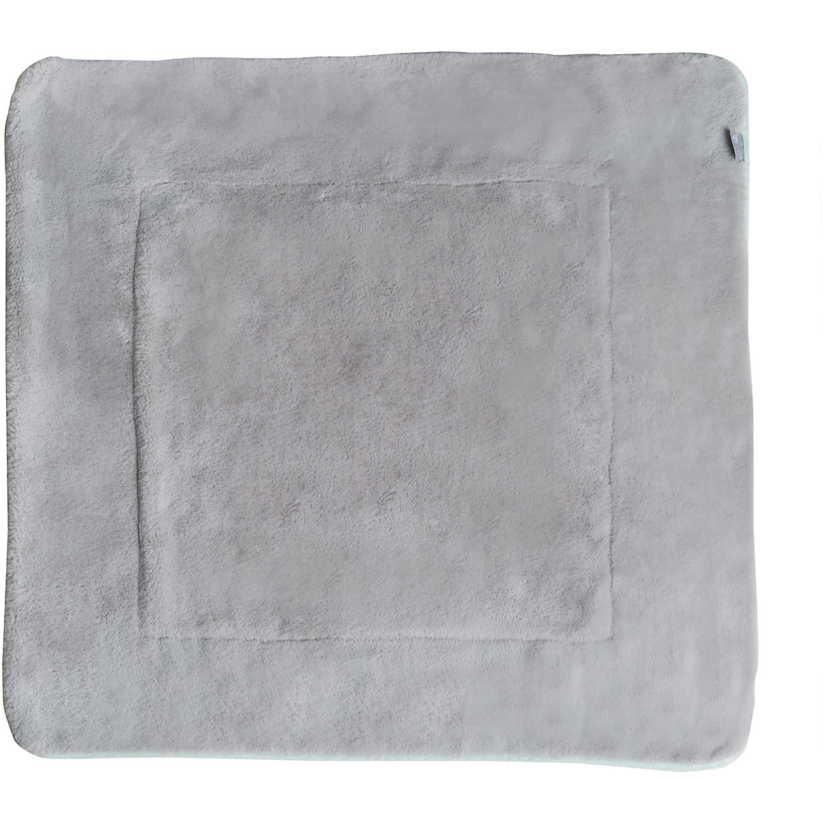 Babydecke Happy Cloud, mint/ taupe, 80 x 80 cm