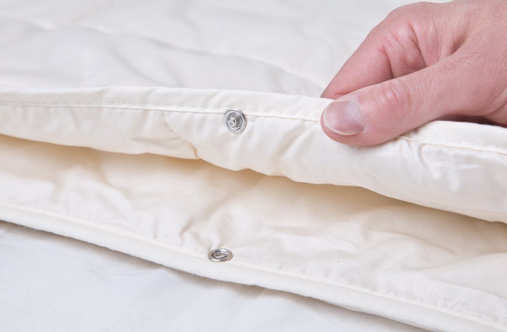 4-Jahreszeitenbett, 4-Jahreszeiten-Decke Lyocell Bio, franknatur, Füllung: 100% Lyocell/Tencel®, Bezug: 100% Baumwolle kbA, temperaturausgleichende Bettdecke