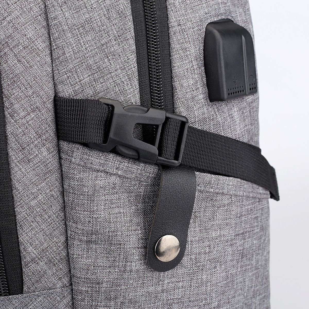 ZmdecQna Reiserucksack Laptop Rucksack Anti Diebstahl,Wasserdichter Schulrucksack