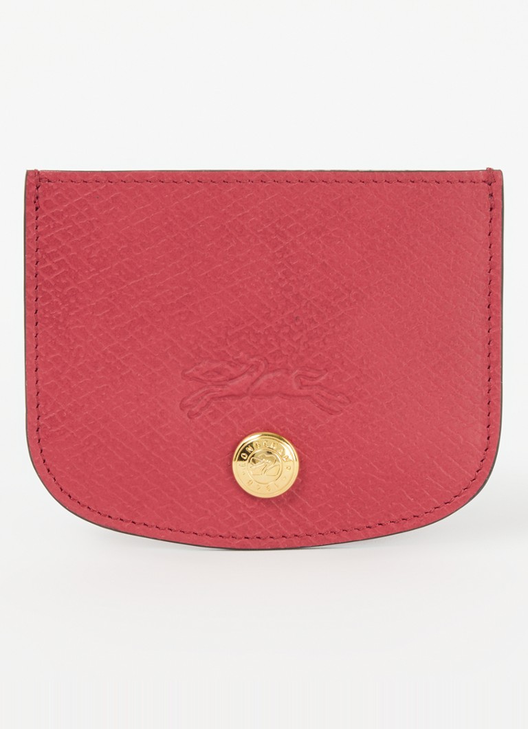 Portcard din piele naturală Longchamp