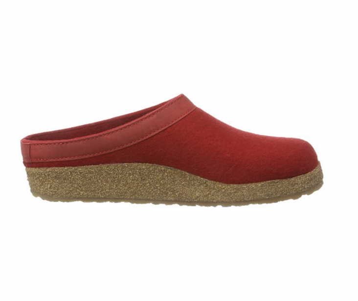 HAFLINGER Hausschuhe rot
